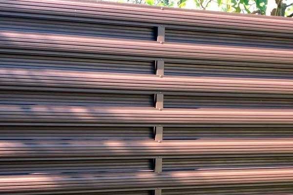 забор из евроштакетника